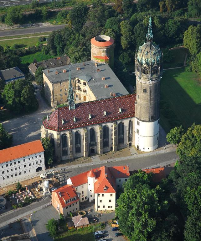 Hotel Alte Canzley Wittenberg Exteriör bild