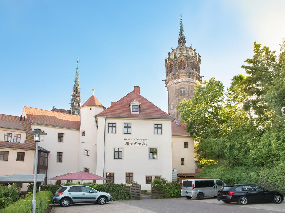 Hotel Alte Canzley Wittenberg Exteriör bild