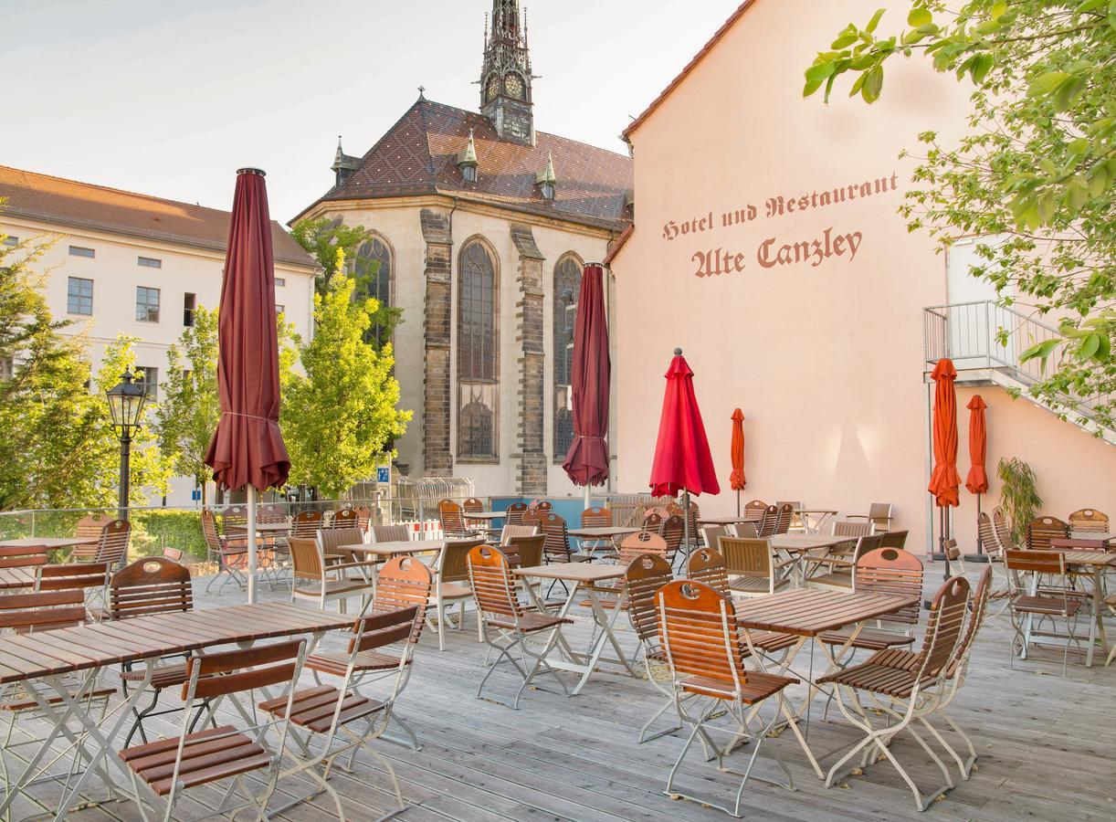 Hotel Alte Canzley Wittenberg Exteriör bild